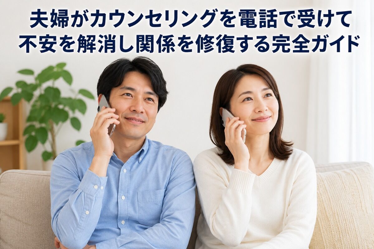 夫婦がカウンセリングを電話で受けて不安を解消し関係を修復する完全ガイド