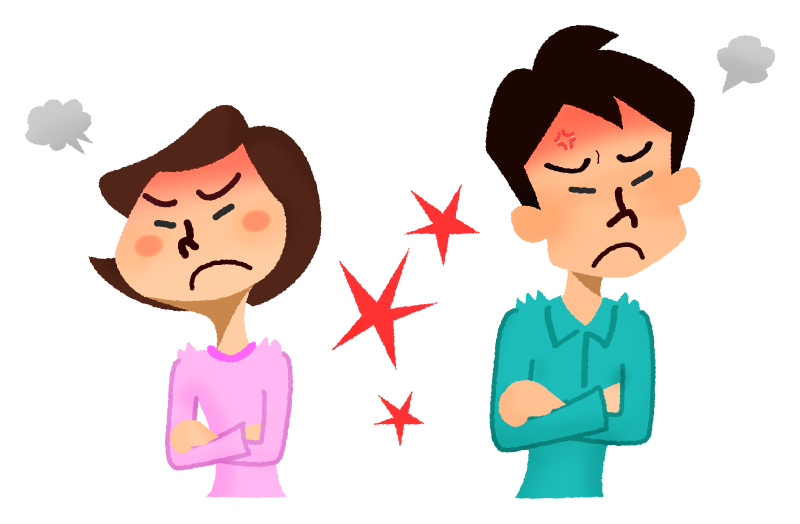 夫婦の会話がない